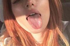 Bella Thorne hot bitch tongue
