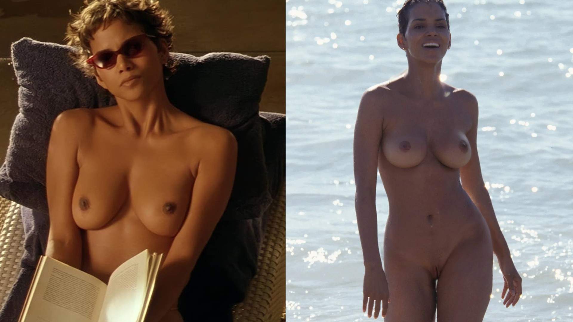 Halle Berry Shows Pussy