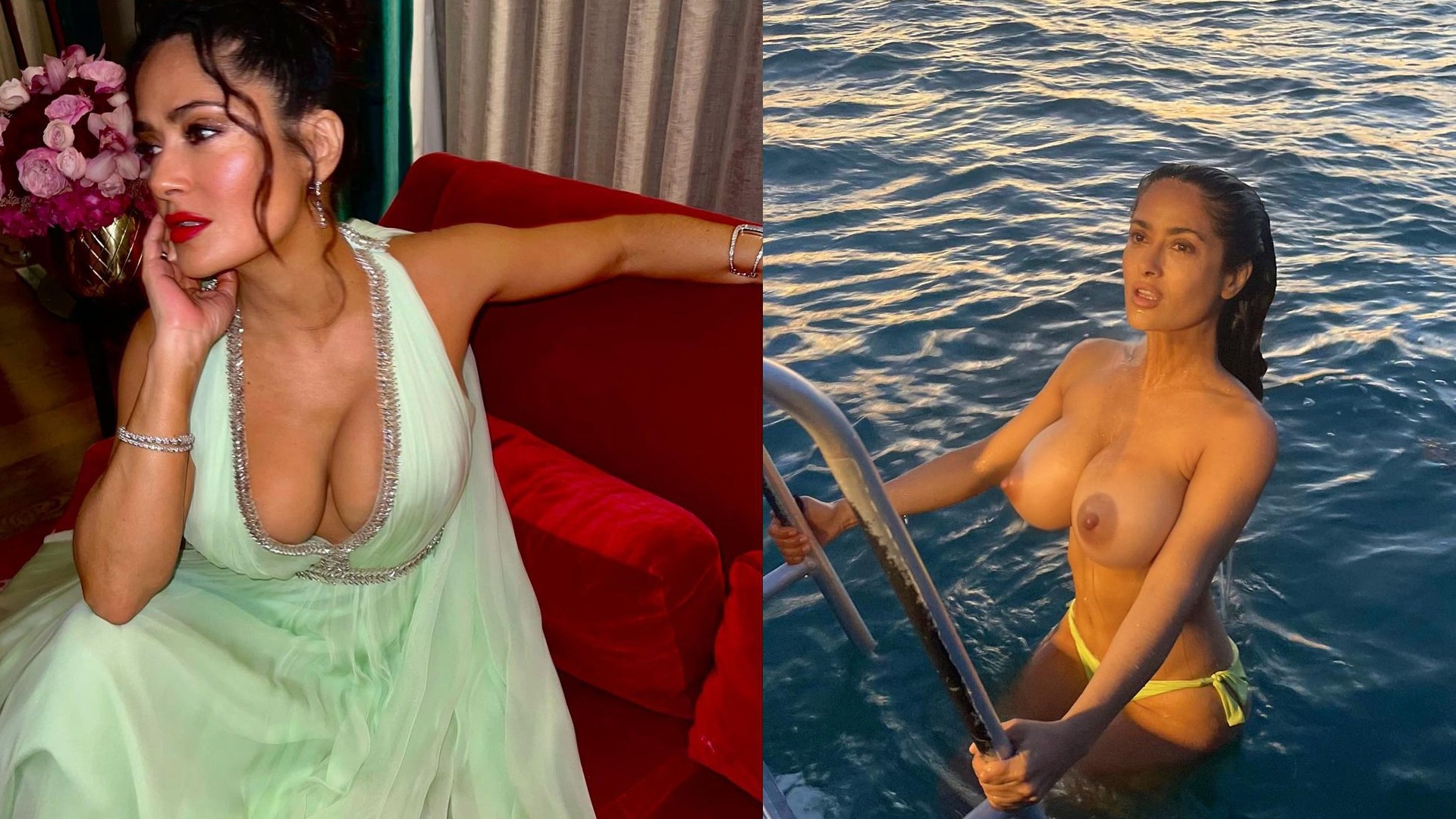 Salma Hayek Nude Pussy - Salma Hayek Nudes & Naked Videos (2023)