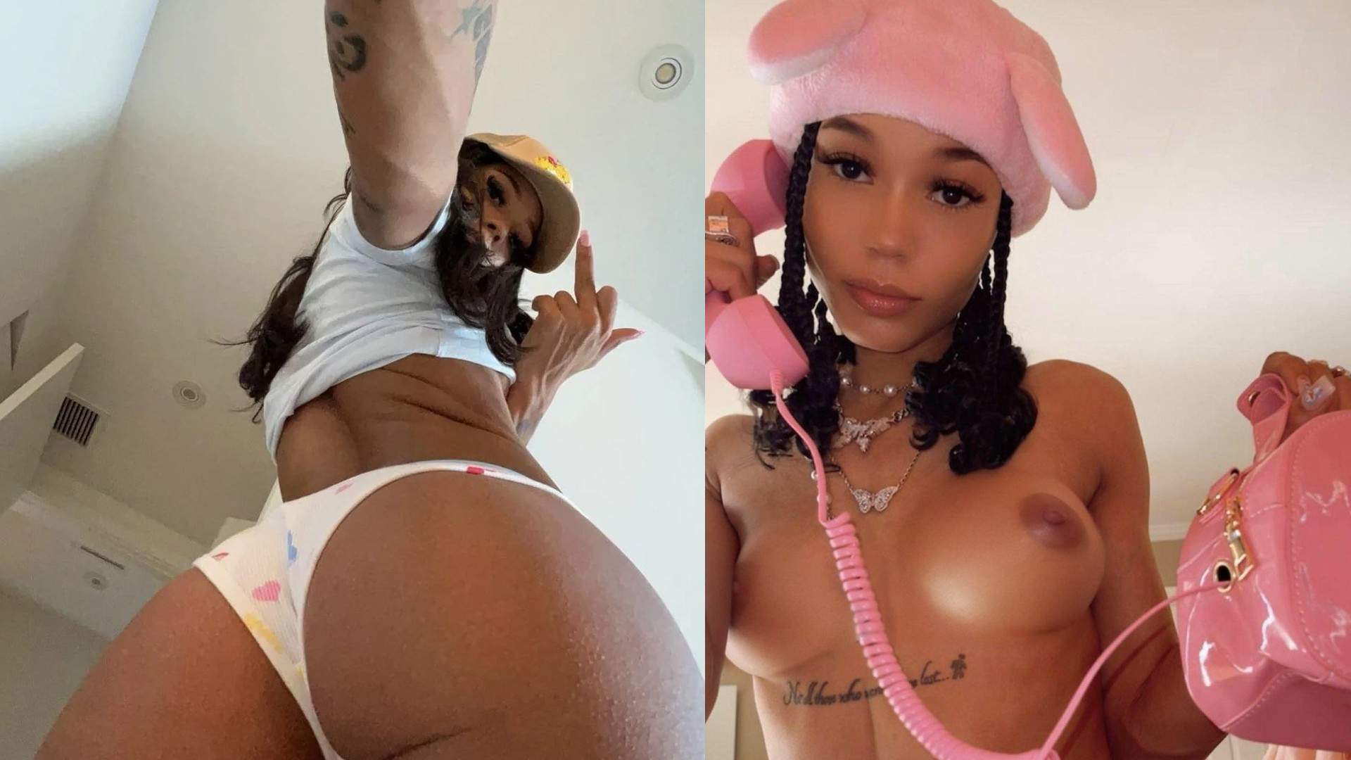 Coi Leray Nudes, pictures and naked videos of her boobs & ass and other...