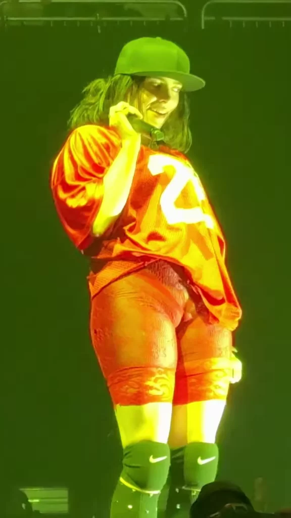 Billie Eilish Cameltoe Pussy Outline